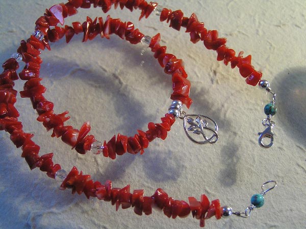 Natural Mediterranean Coral Necklace