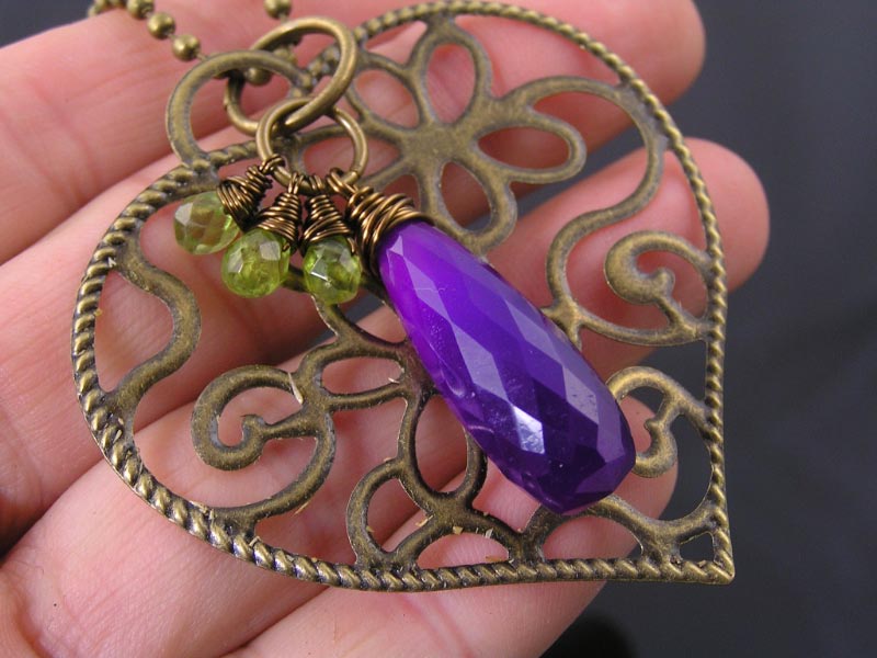 Dyed Chalcedony