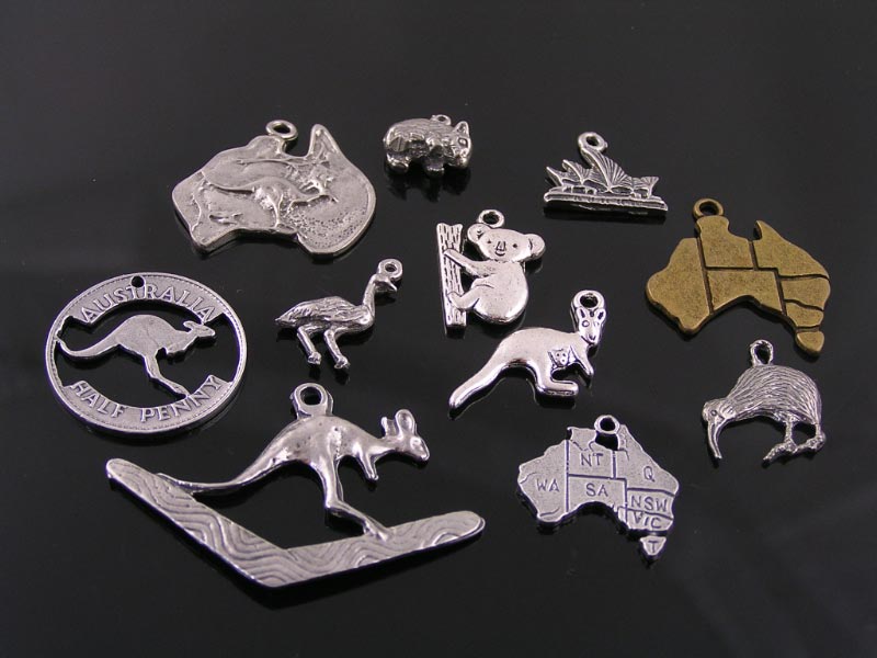 Australian charms and pendants