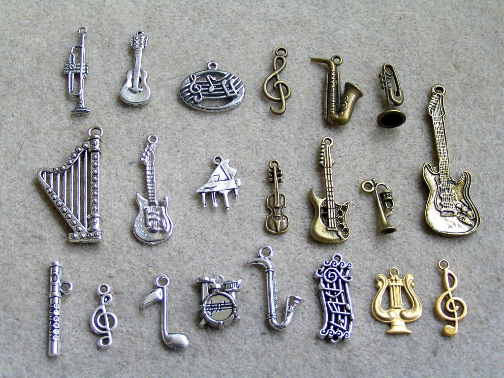 Musical Instrument Charms