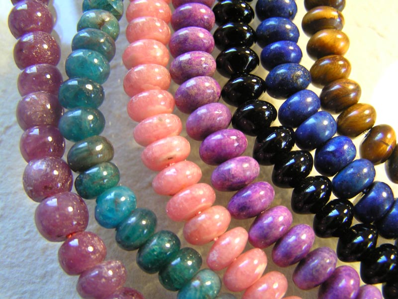 Gemstone Rondelles