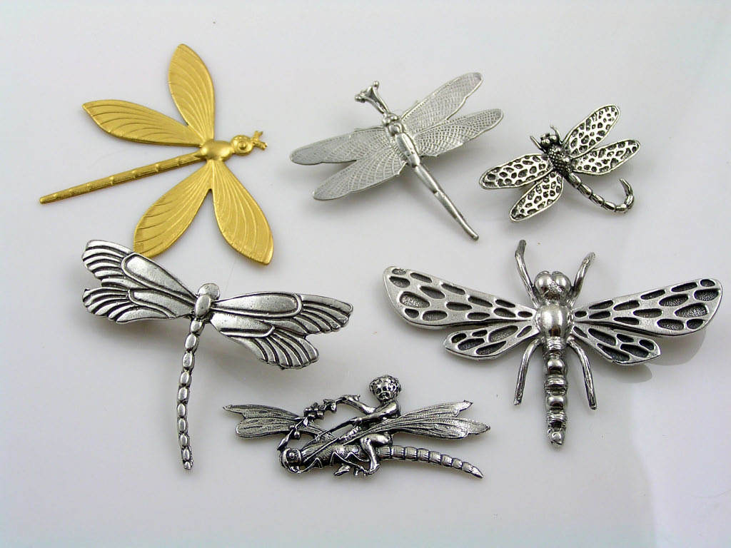 Dragonfly Brooches