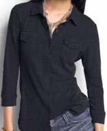 Button Down Shirt Neckline