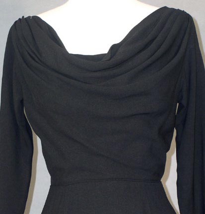 Draped Neckline