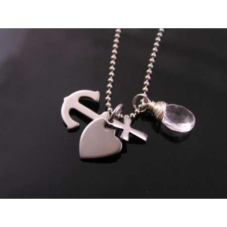 Faith, Love and Hope Necklace