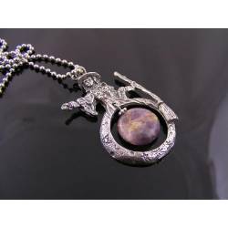 Wizard Necklace with Amethyst