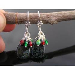 Czech Glass Bead Earrings