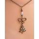 Old Fashioned Christmas Tree Necklace
