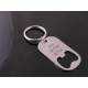 Stainless Steel Keyring with Bottle Opener