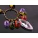 Colourful Gemstone Necklace with Genuine Cubic Zirconia
