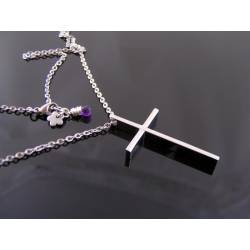 Stainless Steel Cross Necklace