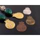 Long Christmas Earrings, Light Weight Lucite