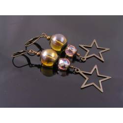 Sparkling Star Earrings