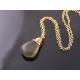 Grey Moonstone 14K Gold Filled Necklace, 