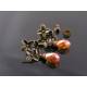 Bright Crystal Flower Earrings
