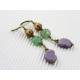 Earrings with Fabulous Czech Glass Beads