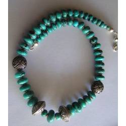 Turquoise Sterling Silver Necklace