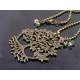 Tree of Life Necklace with Crystals