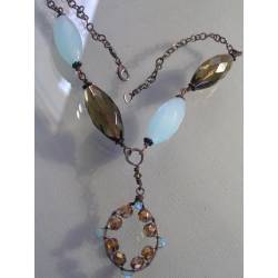 Beach Treasures - Necklace with large Beads