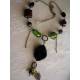 Chunky Glass Bead Necklace