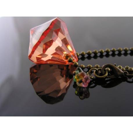 Chunky Acrylic Drop Necklace