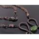 Wire Wrapped Tourmaline Necklace