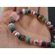 South Western Style Gemstone and Sterling Bracelet