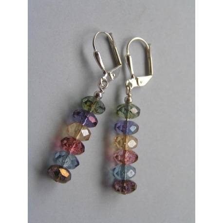 Colourful Mystic Quartz Earrings