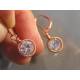 Brilliant Cut Solitaire Cubic Zirconia Earrings