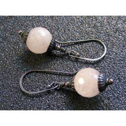 Rose Quartz Earrings