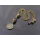 Birthstone and Astrological Star Sign Pendant Necklace