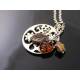 Four Season Necklace, Czech Flower Necklace