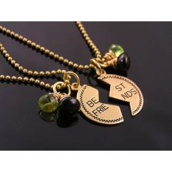 Best Friends Necklaces, Birthstone Jewellery