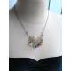 Czech Flower Filigree Necklace