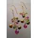 Bold Pearl and Crystal Gold Earrings