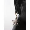 Smokey Quartz Star Earrings