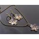 Smokey Quartz Star Earrings