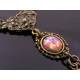 Old Fashioned Opal Necklace