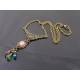 Old Fashioned Opal Necklace