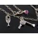 Fun Necklace with Charms, For Girls