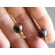 Large Garnet Earrings