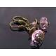 Sparkling Pink Crystal Earrings