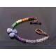 Gemstone Bracelet in Chakra Colours, Copper