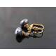 Mystic Black Spinel Earrings