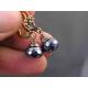 Mystic Black Spinel Earrings
