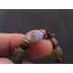 Labradorite and Garnet Bracelet, Vermeil