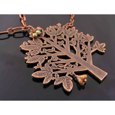 Large Tree of Life Necklace, Body Necklace