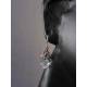 Super Sparkly Swarovski Crystal Earrings in Sterling Silver