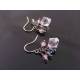 Super Sparkly Swarovski Crystal Earrings in Sterling Silver