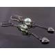 Light Weight Dark Heart Earrings